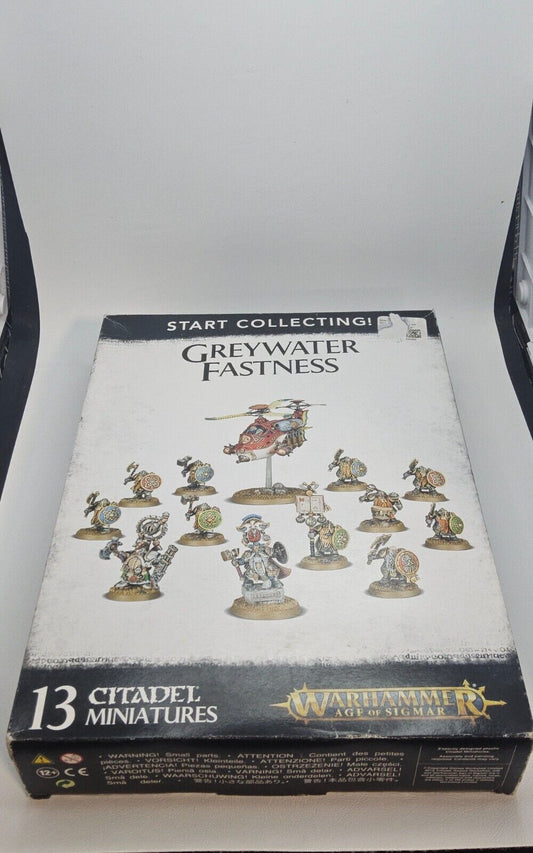 Warhammer Age of Sigmar Greywater Fastness Start Collecting Box NIB w/box wear