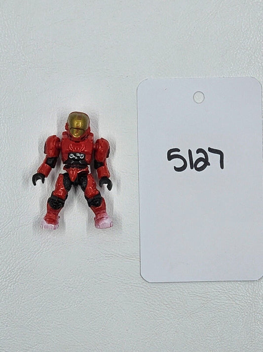 Mega Bloks Construx - Halo UNSC Spartan EVA Red - Minifigure Figure Toy Loose