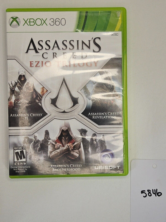 Assassin's Creed: Ezio Trilogy (Microsoft Xbox 360, 2013)