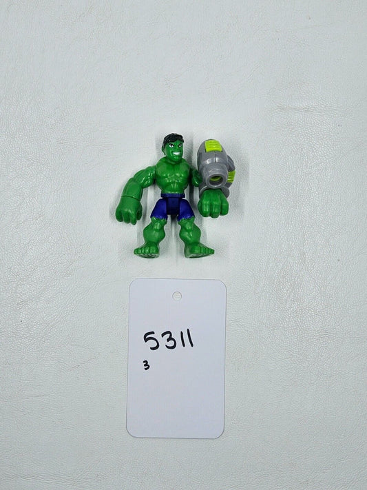 Playskool Marvel Super Hero Adventures Hulk Figure 2.75"