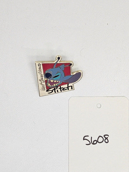 Stitch Trading Pin Official Walt Disney World 2006 Red and White