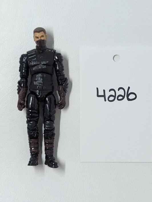 GI Joe Action Figure Red Fang Ninja w Web Gear ROC 2009 CD 8.5