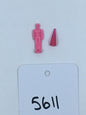 1994 MMPR Power Rangers  Thunder Megazord Mini Figures and Crystal