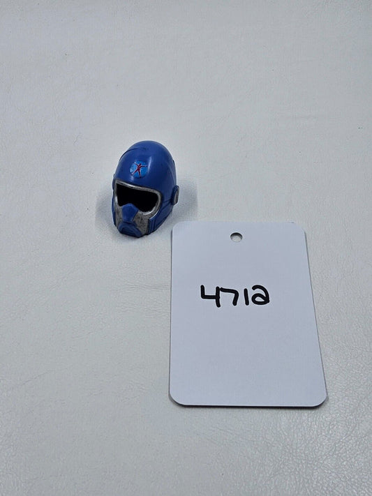 Vtg Centurions Ace McCloud HELMET 1986 Kenner blue accessory weapon part B