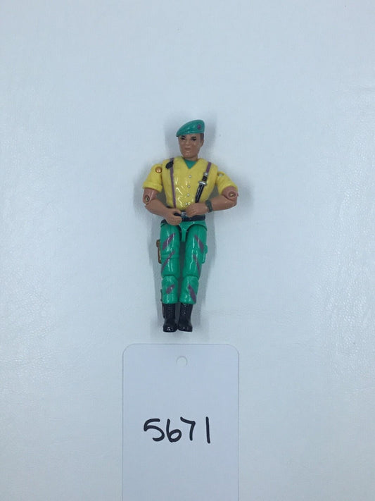 Vintage Lanard The Corps GI Joe Action Figure 1986 Hammer Yellow Version