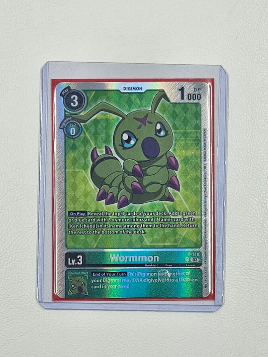 Wormmon PROMO - NM Digimon Adventure Box 2024 Digimon Card Game