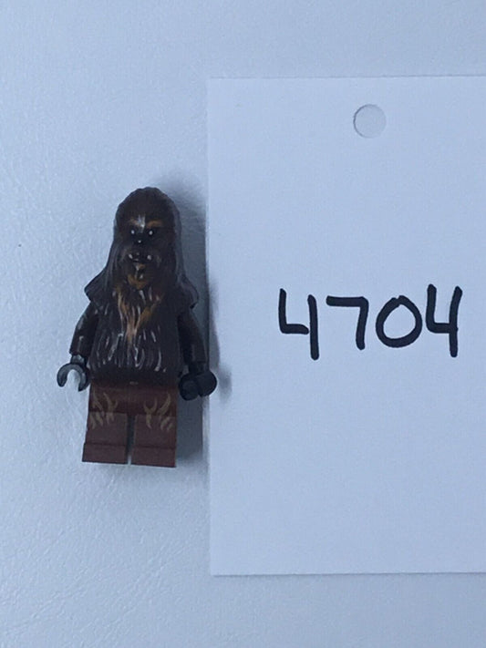 LEGO Star Wars Rebels Wookie Warrior Minifig Dark Brown Orange w/ Upper Arm Band
