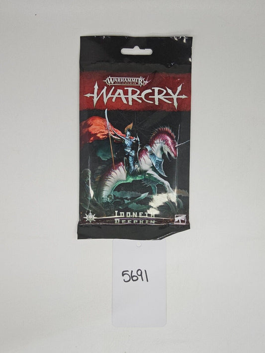 Warhammer Age of Sigmar: WARCRY IDONETH DEEPKIN Card Pack (New/Sealed)