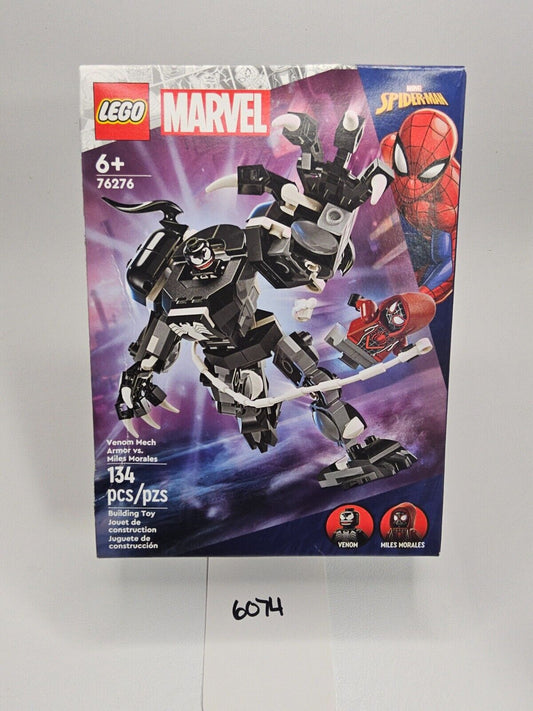 LEGO 76276 Marvel Spider-Man Venom Mech Armor vs Miles Morales New Sealed