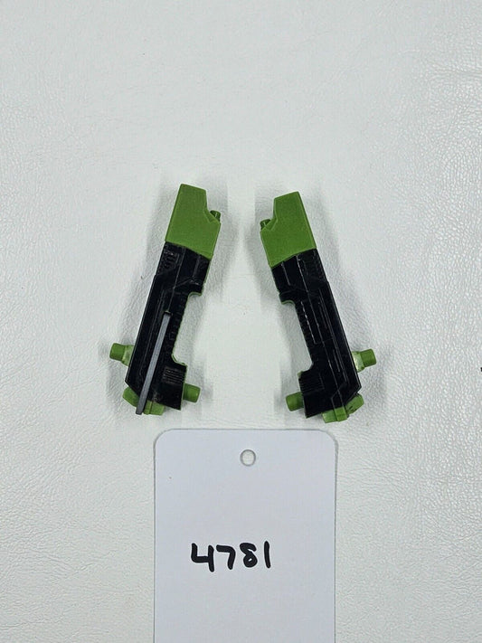 Transformers Cybertron Downshift RIGHT LAUNCHER Deluxe Class green accessory