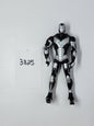 Iron Man - Satellite Armor, Silver - Movie: Series 3 - 2008 Carded