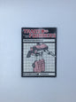 G1 Transformers Overdrive Instruction Manual Booklet