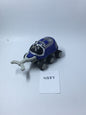 1996 Bandai Big Bad Beetleborgs Blue Stinger AV Vehicle, Tested, WORKING