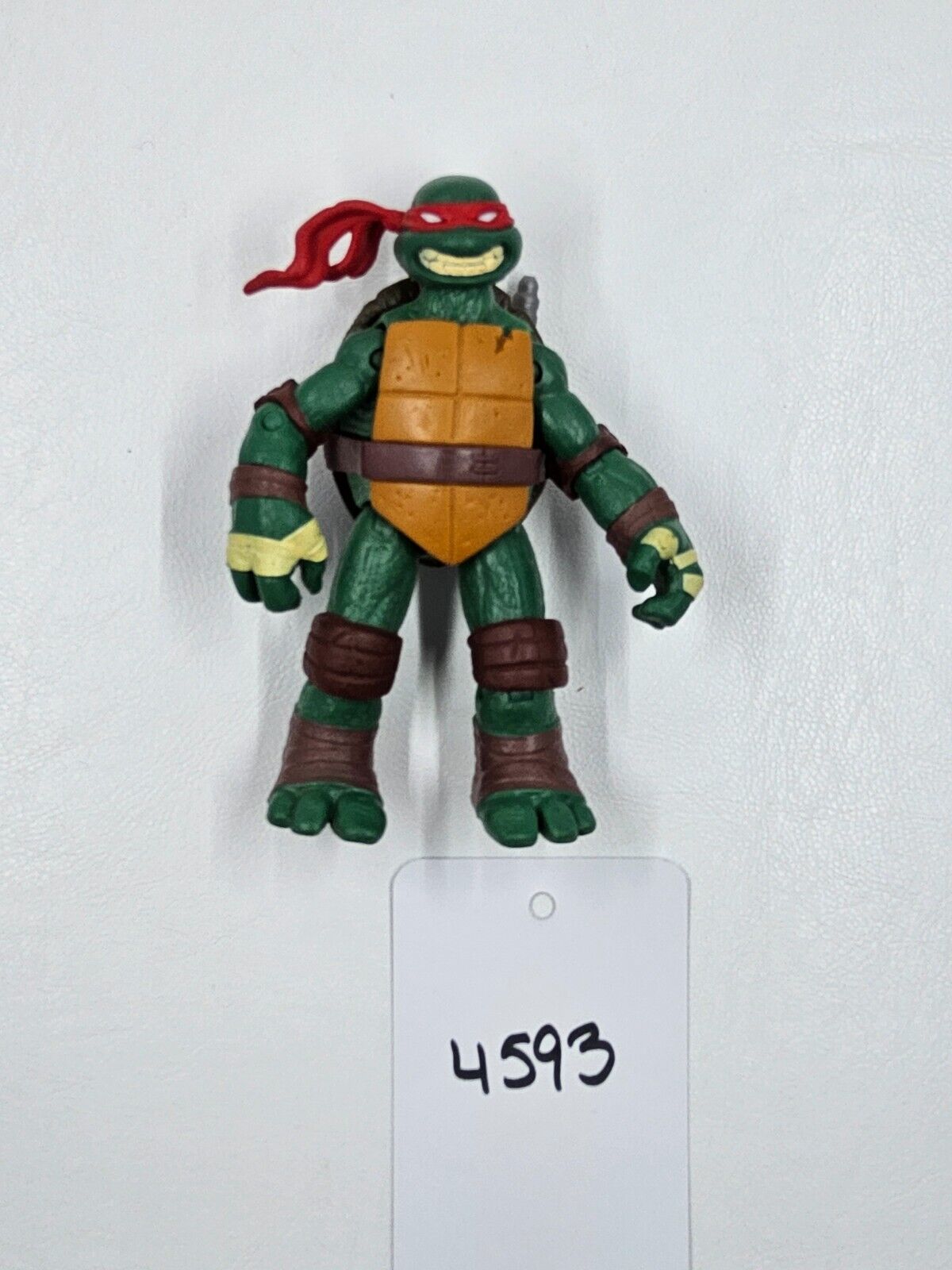 2013 Viacom Playmates Teenage Mutant Ninja Turtles Raphael Action Figure 4.5in
