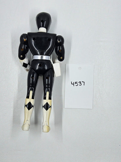 Vintage 1993 Bandai Mighty Morphin Power Rangers 8" Black Ranger Action Figure
