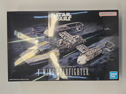 Bandai Hobby Star Wars Y-Wing Starfighter 1/72 Scale Model Kit USA Seller