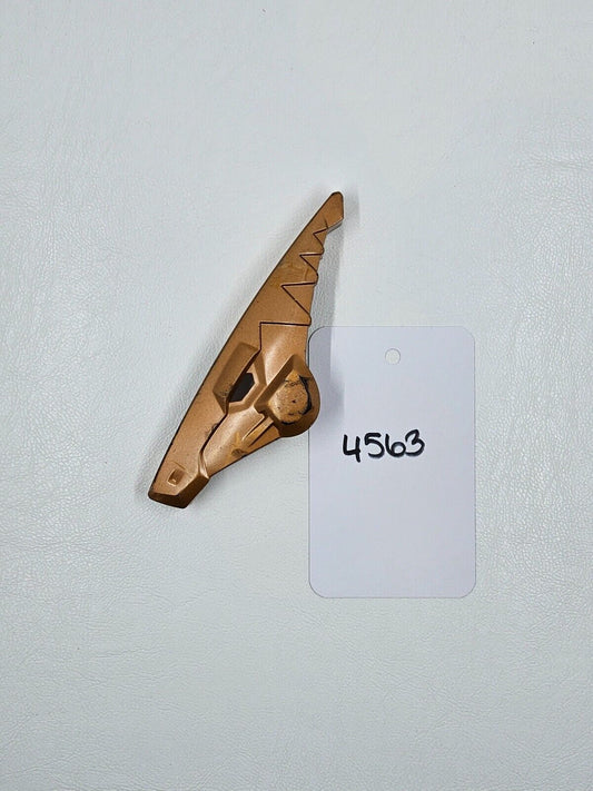 Power Rangers Dino Thunder Triassic Morpher Gold Para Zord Faceplate Part