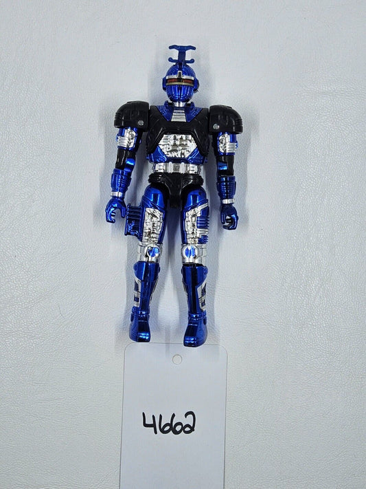 Blue Stinger Beetleborg Vintage 1996 Bandai 6" Action Figure Beetleborgs