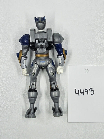 Power Rangers Wild Force Lunar Wolf Silver Bandai 2001