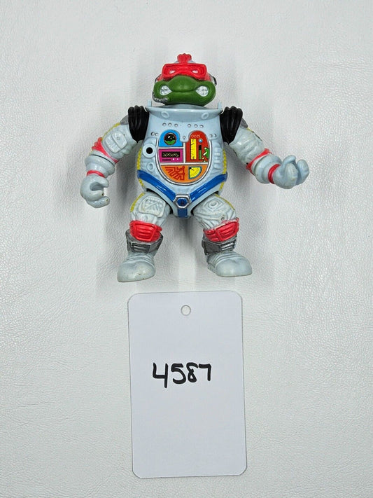 Vintage 1990 TMNT Space Cadet Raph Teenage Mutant Ninja Turtles Figure