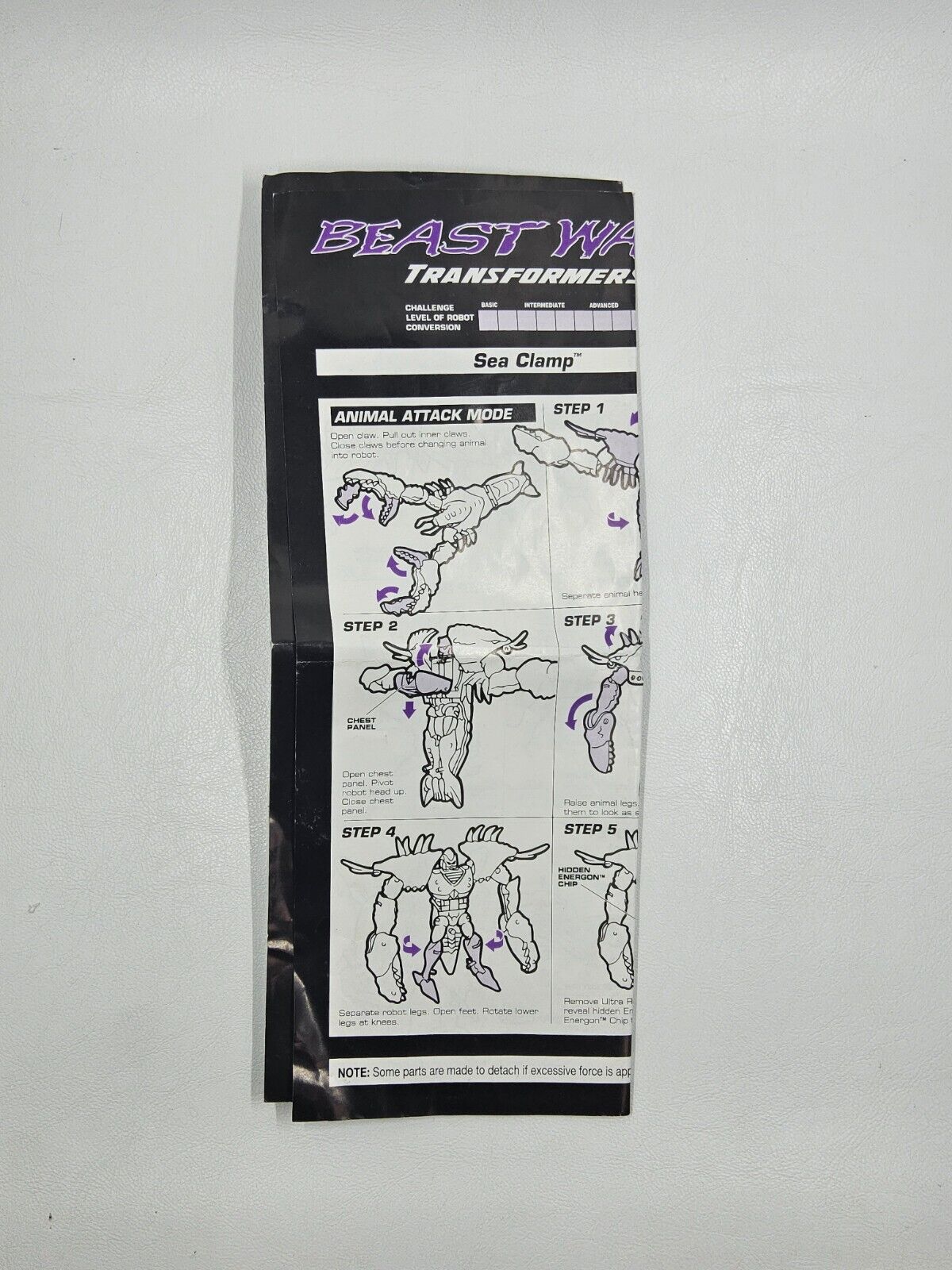 Transformers Tripredicus  Instructions
