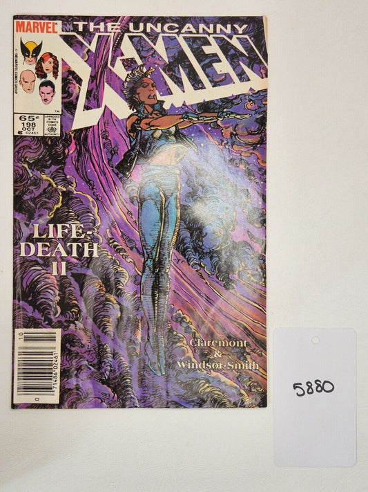 The Uncanny X-Men #198 Marvel Comics 1985
