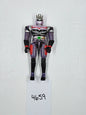 Vintage 1997 Beetleborgs Metallix Platinum Purple 6” Bandai Action Figure Moves
