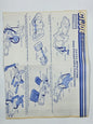 GI Joe 1986. HAVOC. Blueprints. Blue Prints / Instruction