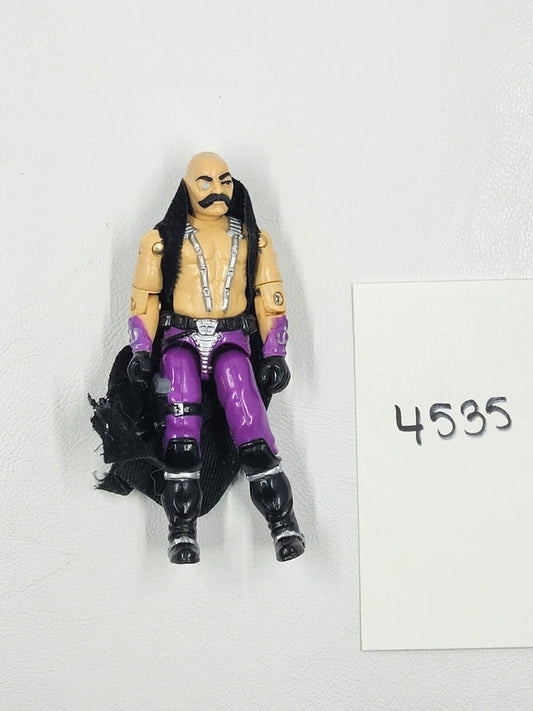 GI Joe Dr. Mindbender 1986 Figure & Cape Only Used See Pics As-Is G