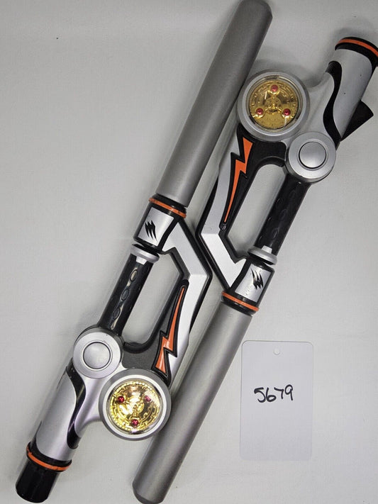 Geki Tonfa Staff  Weapon Power Rangers Jungle Fury / Gekiranger