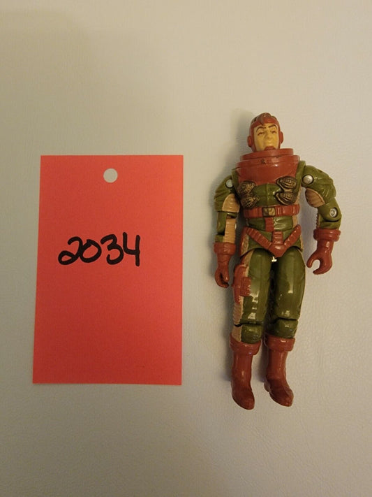 GI Joe Captain Grid Iron v1 Vintage ARAH 3.75" Hasbro