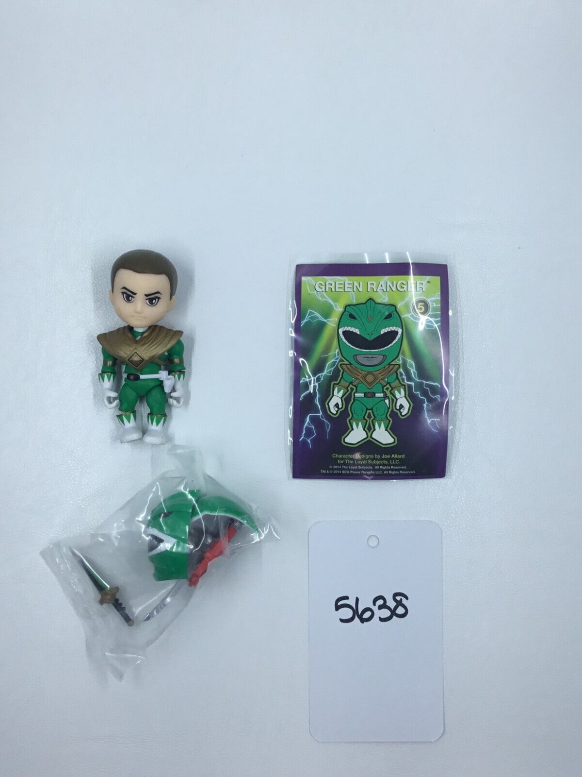 Power Rangers Mighty Morphin Series 1 THE LOYAL SUBJECTS. Green Ranger