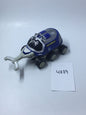 1996 Bandai Big Bad Beetleborgs Blue Stinger AV Vehicle, Tested, WORKING