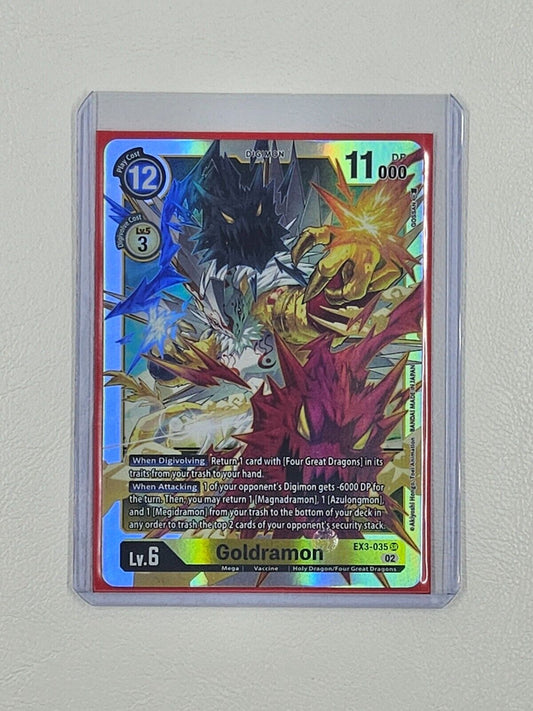 Goldramon - EX3-035 - NM - Digimon TCG