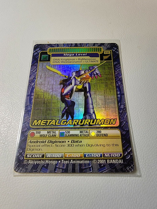 Metal Garurumon digimon ST-85 FOIL