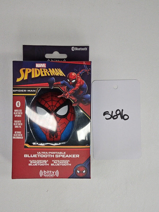 NIP Bitty Boomers Marvel Comics Spider-Man Mini Bluetooth Speaker
