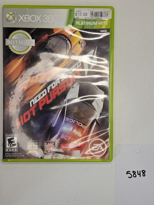 Need For Speed: Hot Pursuit - Microsoft Xbox 360 Tested Authentic