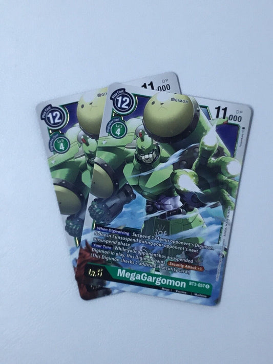 MegaGargomon BT3-057  Rare  Digimon TCG LP-NM
