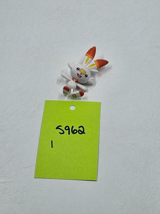 RARE Scorbunny TOMY CGTSJ  Nintendo Japan figure Vintage  Pokemon