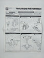 Power Rangers Thundersaurus Megazord Instructions