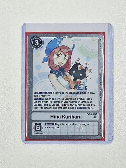 Hina Kurihara EX3-065 R Digimon CCG
