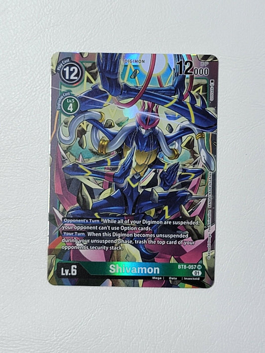 Digimon TCG Shivamon BT8-057  New Awakening Near Mint