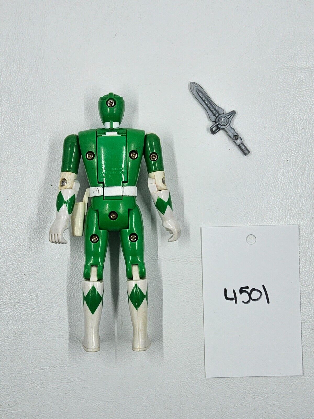 Auto Morphin Tommy Green Figure 1993 - Power Rangers - Mighty Morphin
