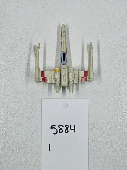 STAR WARS LUKE SKYWALKER'S X-WING RED FIVE TITANIUM SERIES DIE-CAST LOOSE