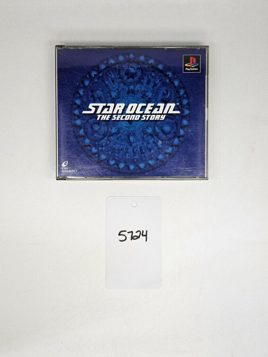 Star Ocean The Second Story w/ Trial version 1998 Sony PlayStation PS1 ENIX