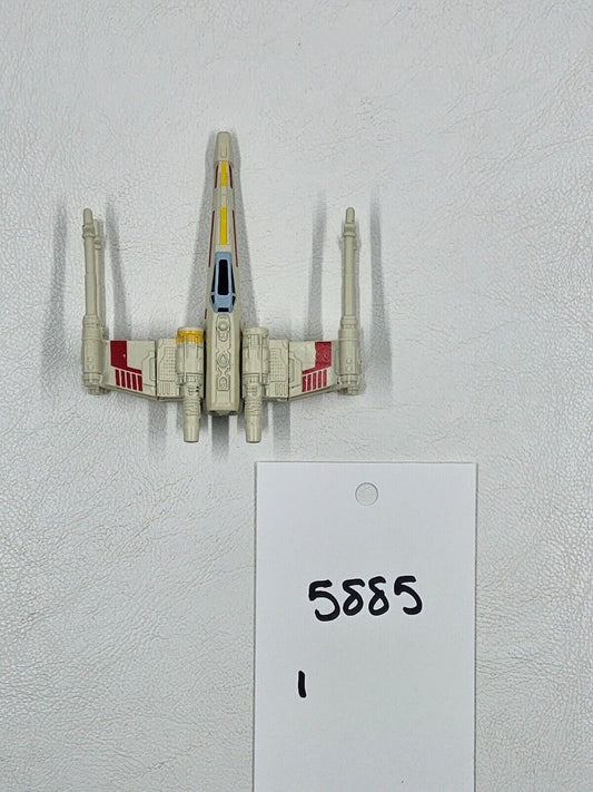 STAR WARS LUKE SKYWALKER'S X-WING RED FIVE TITANIUM SERIES DIE-CAST LOOSE