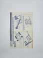 G.I. Joe Self Propelled Cannon Slugger Instructions Manual Blueprints GI ARAH