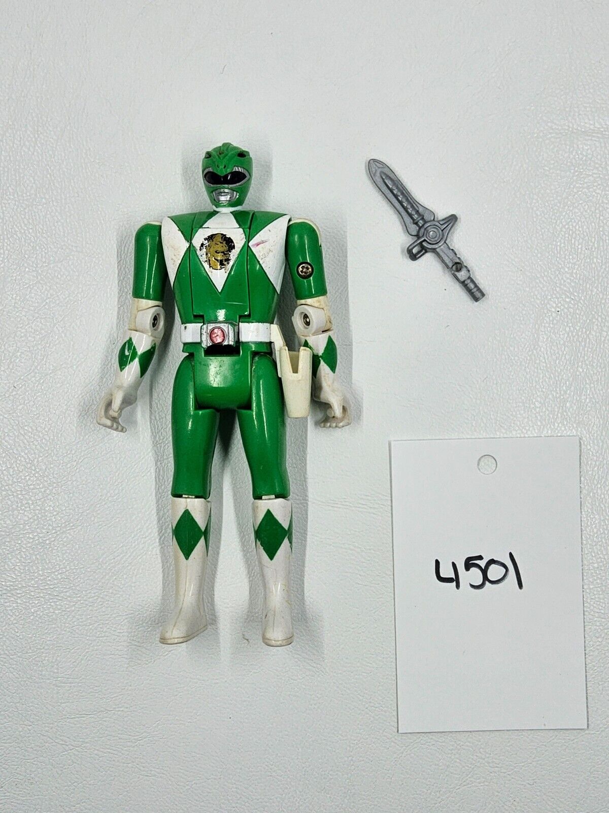Auto Morphin Tommy Green Figure 1993 - Power Rangers - Mighty Morphin