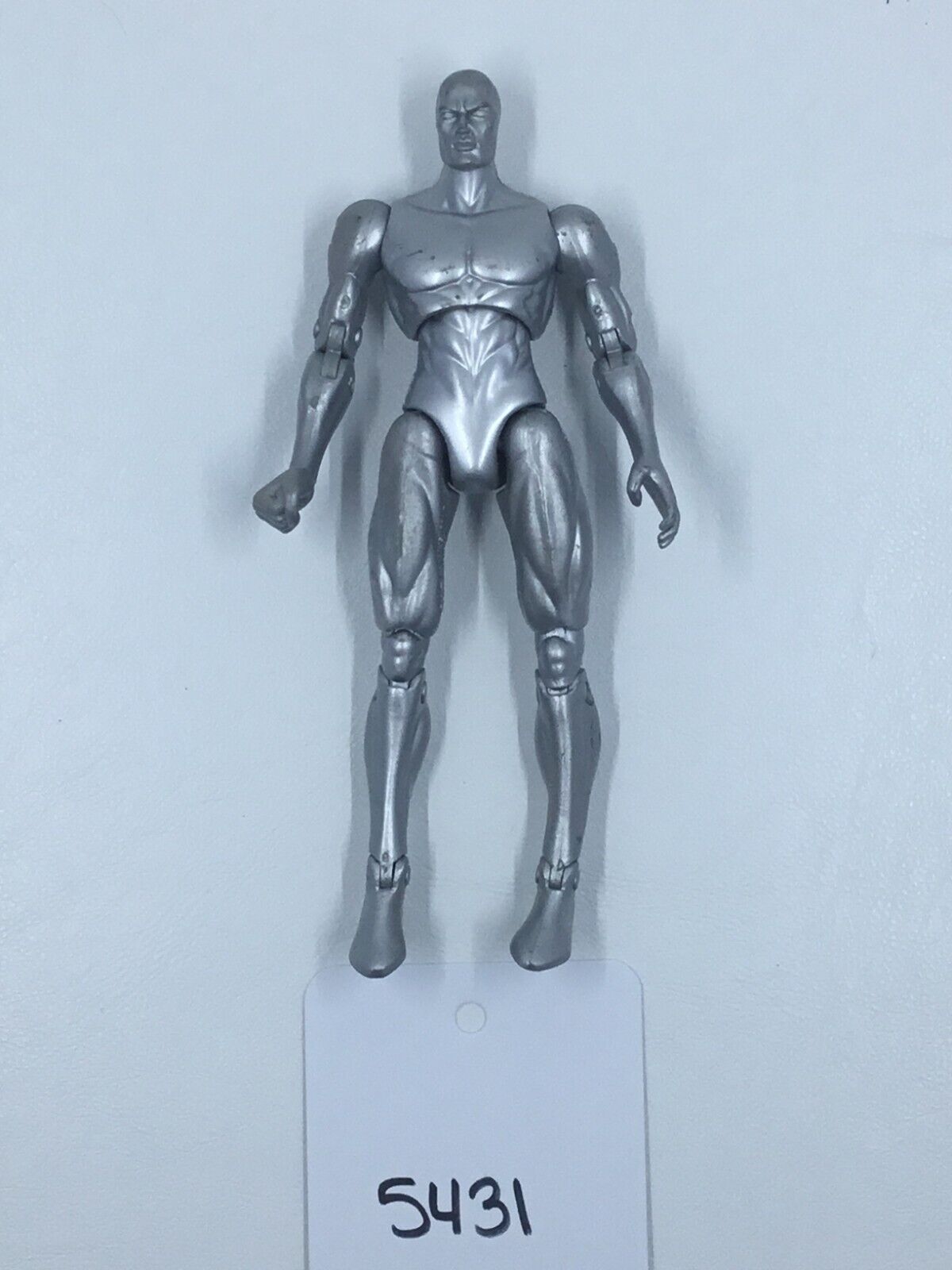 Silver Surfer Series 5 V Marvel Legends ToyBiz Figure Magnetic Feet Super Posabl