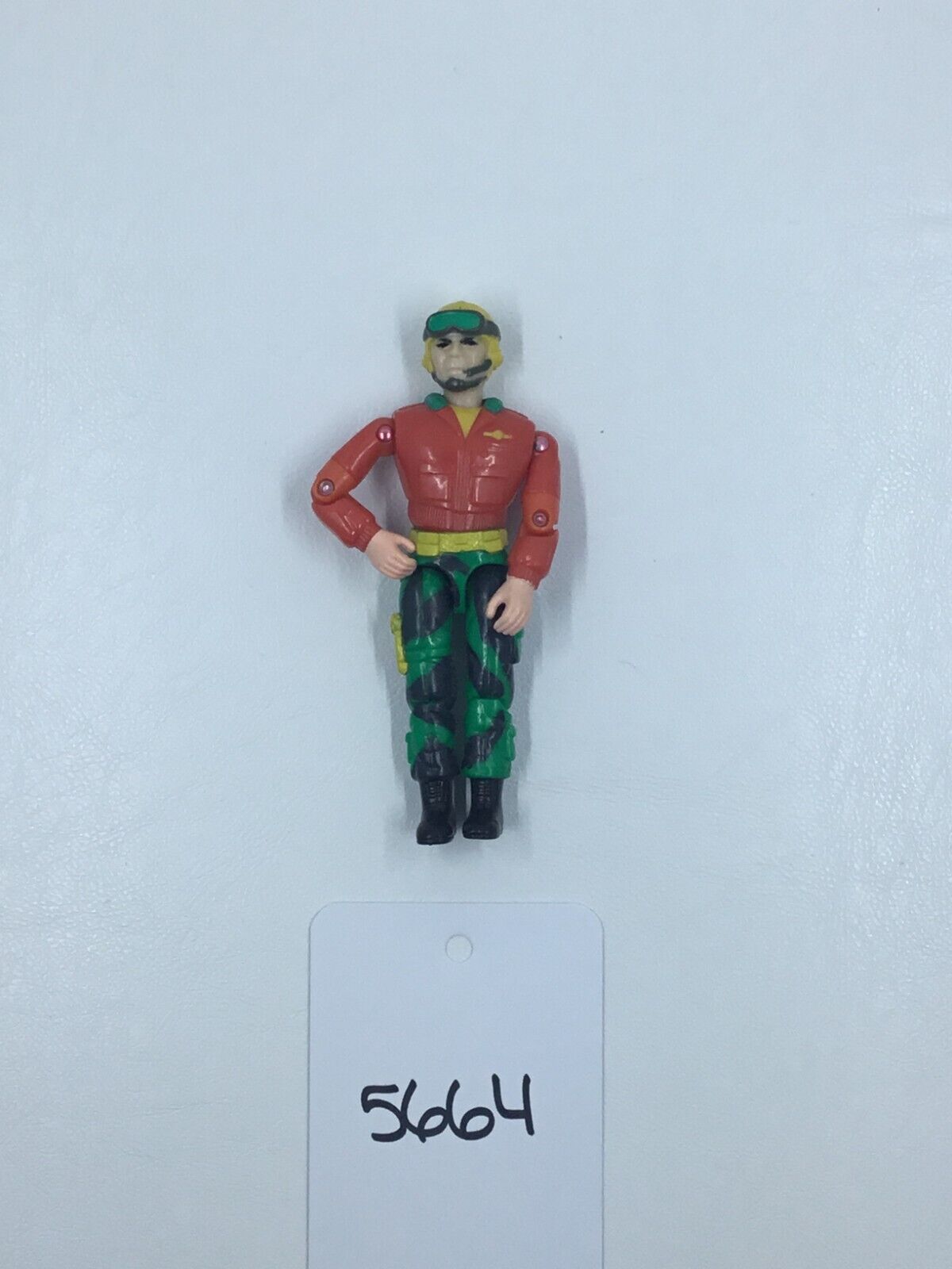 1986 LANARD THE CORPS PILOT GUNNER O'GRADY G.I. Joe 3.75